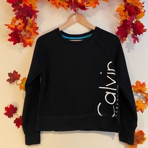 Calvin Klein Black Crew Neck, size S